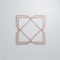 Ekena Millwork Large Kiowa Decorative Fretwork Wood Wall Panels, Cherry, 23 3/8"W x 23 3/8"H x 3/8"T WALW24X24X0375KWACH - alternate 2